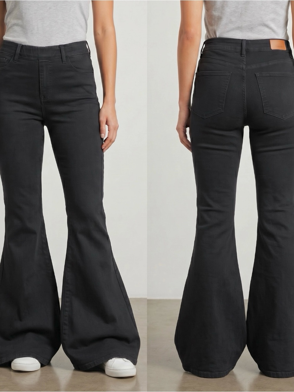 Judy Blue Pull On Flare Jeans – Black, High Waist, Size 16W – NWT